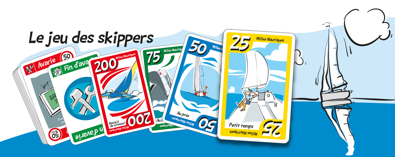 Jeu de cartes Les Milles Nautiques